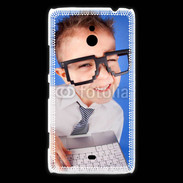 Coque Nokia Lumia 1320 jeune Geek avec clavier