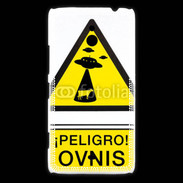 Coque Nokia Lumia 1320 Warning Ovni