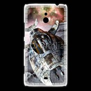Coque Nokia Lumia 1320 Vaisseau spatial sur la lune