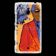 Coque Nokia Lumia 1320 Joueur de Saxophone