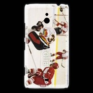 Coque Nokia Lumia 1320 Joueur de Hockey sur glace