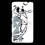 Coque Nokia Lumia 1320 Smash volley ball