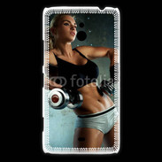 Coque Nokia Lumia 1320 Musculation féminine