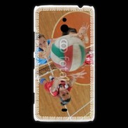 Coque Nokia Lumia 1320 Joueuses de volleyball au filet