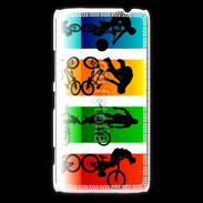 Coque Nokia Lumia 1320 Figures en BMX 
