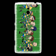 Coque Nokia Lumia 1320 Cartoon rugby 1