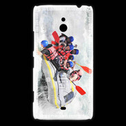 Coque Nokia Lumia 1320 Rafting en rivière très agitée 