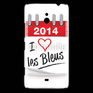 Coque Nokia Lumia 1320 J'aime les bleus 2014