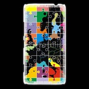 Coque Nokia Lumia 1320 Puzzle de l'Europe
