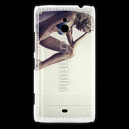 Coque Nokia Lumia 1320 Femme sexy pensante en lingerie