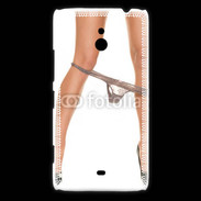 Coque Nokia Lumia 1320 jambes talons aiguilles lingerie sexy