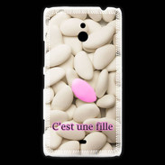 Coque Nokia Lumia 1320 Dragée C'est une fille PR