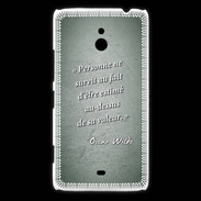 Coque Nokia Lumia 1320 Survie valeur Vert Citation Oscar Wilde