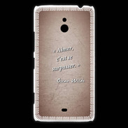 Coque Nokia Lumia 1320 Aimer Rouge Citation Oscar Wilde