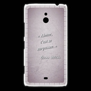 Coque Nokia Lumia 1320 Aimer Rose Citation Oscar Wilde