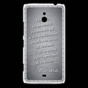 Coque Nokia Lumia 1320 Homme animal Noir Citation Oscar Wilde