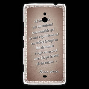 Coque Nokia Lumia 1320 Homme animal Rouge Citation Oscar Wilde