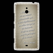 Coque Nokia Lumia 1320 Homme animal Sepia Citation Oscar Wilde