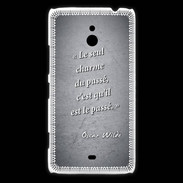 Coque Nokia Lumia 1320 Charme passé Noir Citation Oscar Wilde