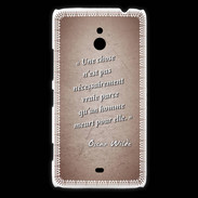 Coque Nokia Lumia 1320 Chose vraie Rouge Citation Oscar Wilde