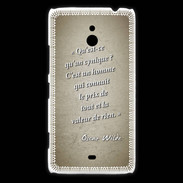 Coque Nokia Lumia 1320 Cynique Sepia Citation Oscar Wilde