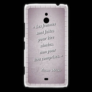 Coque Nokia Lumia 1320 Femmes comprises Rose Citation Oscar Wilde