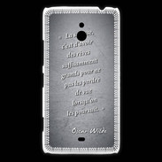Coque Nokia Lumia 1320 Sagesse rêves Noir Citation Oscar Wilde