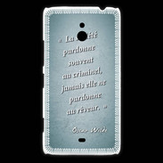 Coque Nokia Lumia 1320 Société rêveur Turquoise Citation Oscar Wilde