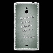 Coque Nokia Lumia 1320 Ami poignardée Vert Citation Oscar Wilde