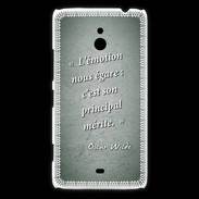 Coque Nokia Lumia 1320 Emotion égarée Vert Citation Oscar Wilde