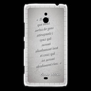 Coque Nokia Lumia 1320 Gens attrayants Gris Citation Oscar Wilde