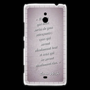 Coque Nokia Lumia 1320 Gens attrayants Rose Citation Oscar Wilde