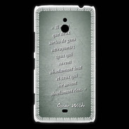 Coque Nokia Lumia 1320 Gens attrayants Vert Citation Oscar Wilde