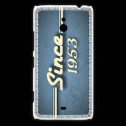 Coque Nokia Lumia 1320 Since 1953 Bleu