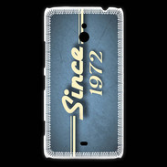 Coque Nokia Lumia 1320 Since 1972 Bleu