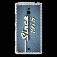 Coque Nokia Lumia 1320 Since 1975 Bleu