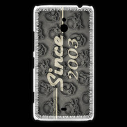 Coque Nokia Lumia 1320 Since crane gris 2003