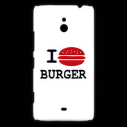 Coque Nokia Lumia 1320 I love Burger