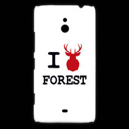 Coque Nokia Lumia 1320 I love Forest