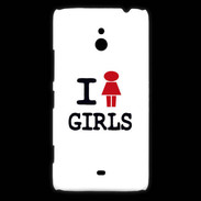 Coque Nokia Lumia 1320 I love Girl