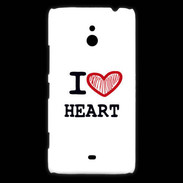 Coque Nokia Lumia 1320 I love Heart