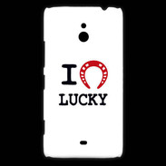 Coque Nokia Lumia 1320 I love Lucky