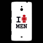 Coque Nokia Lumia 1320 I love Men