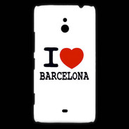 Coque Nokia Lumia 1320 I love Barcelona