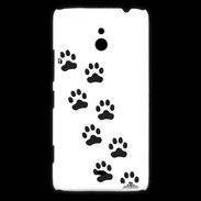 Coque Nokia Lumia 1320 pattes de chats/chiens 1