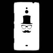 Coque Nokia Lumia 1320 chapeau moustache