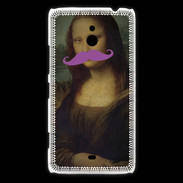 Coque Nokia Lumia 1320 Moustache Mona Lisa