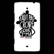 Coque Nokia Lumia 1320 Adishatz Humour Meuse
