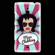 Coque Nokia Lumia 1320 Miss Clubbing Brune