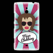 Coque Nokia Lumia 1320 Miss Clubbing Chatain